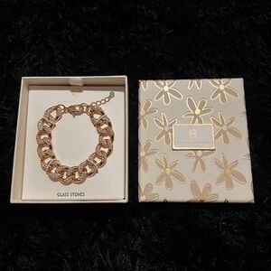House of Harlow 1960 Gold Chain Bracelet